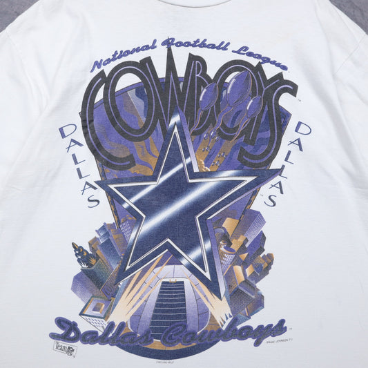 1994 White Dallas Cowboys NFL Shirt 6698