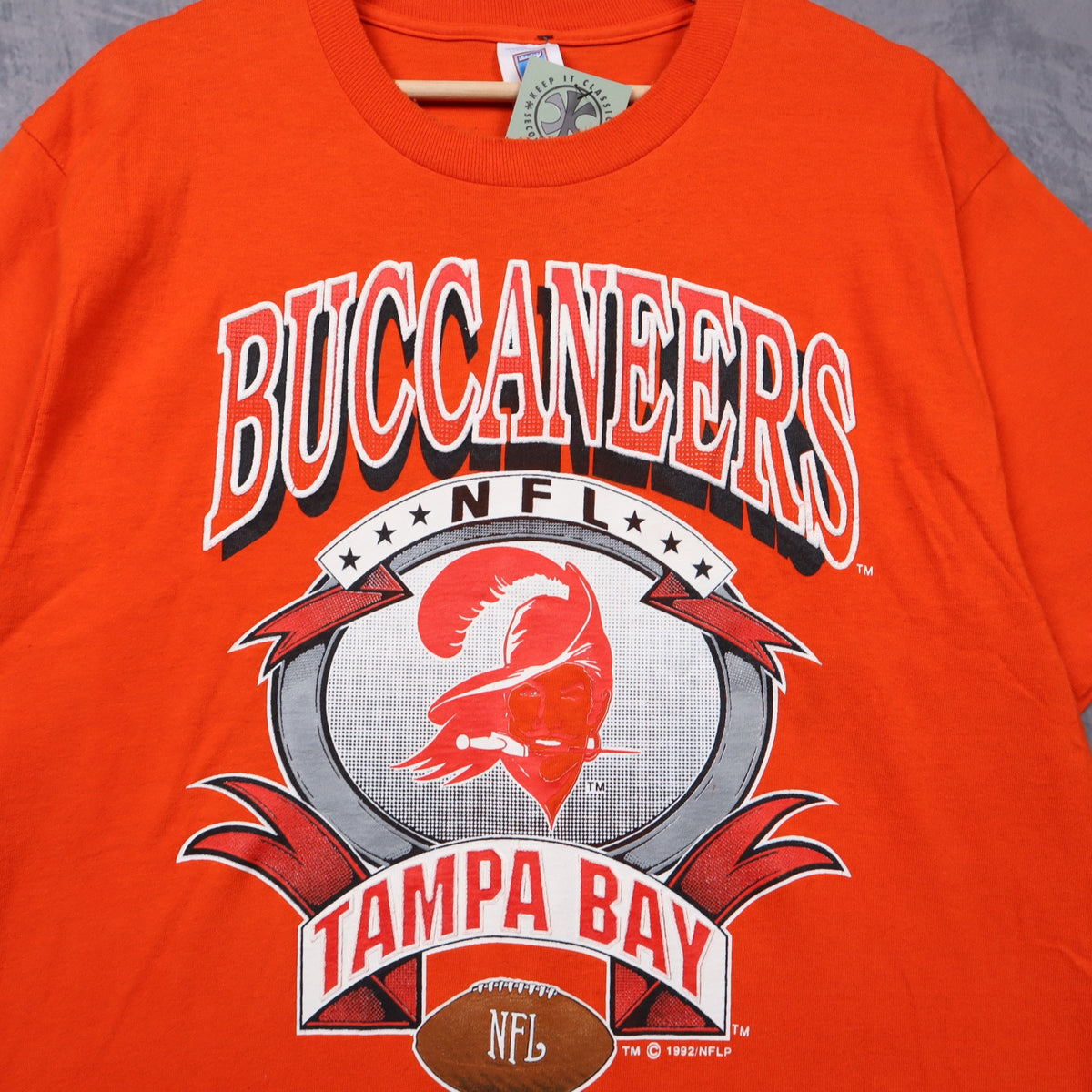 1992 Orange Tampa Bay Buccaneers Shirt 6558