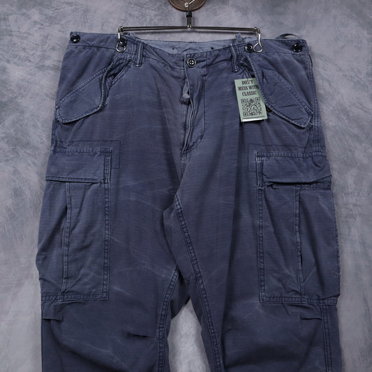 90s Faded Navy Blue Polo Tactical Pants 5062