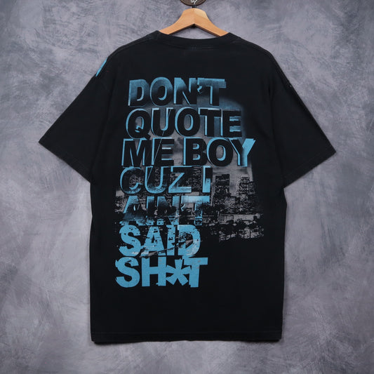 2006 Black Eazy-E City Of Compton All Over Print Shirt 4958