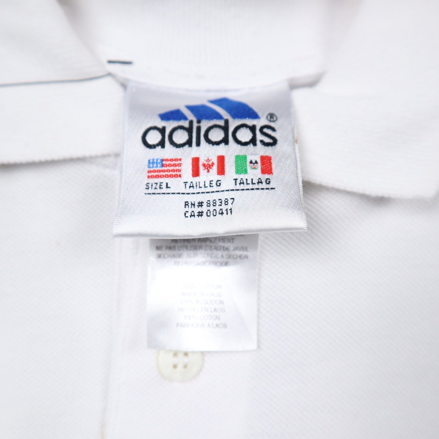 1998 White Yankees World Series Champions Adidas Polo Shirt 4685