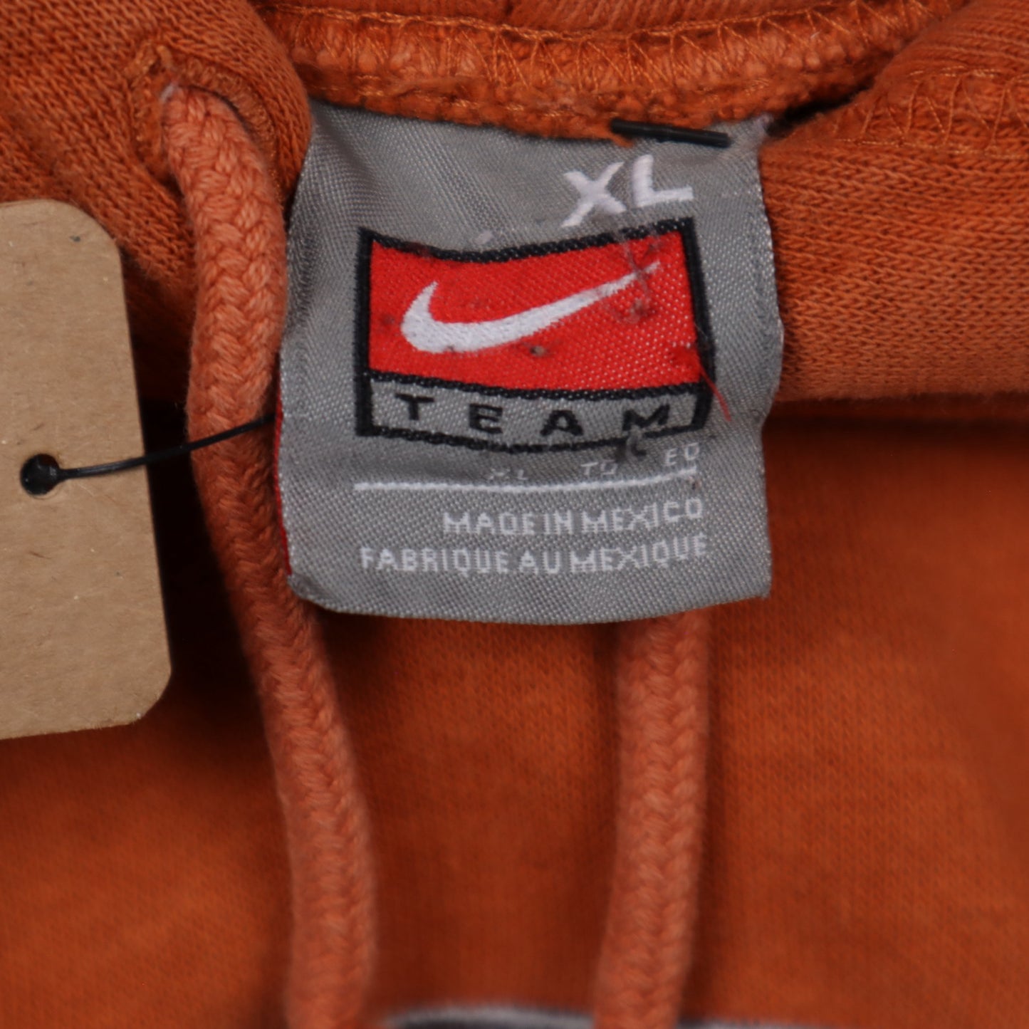 00s Burnt Orange Nike Texas Longhorns Hoodie 5645