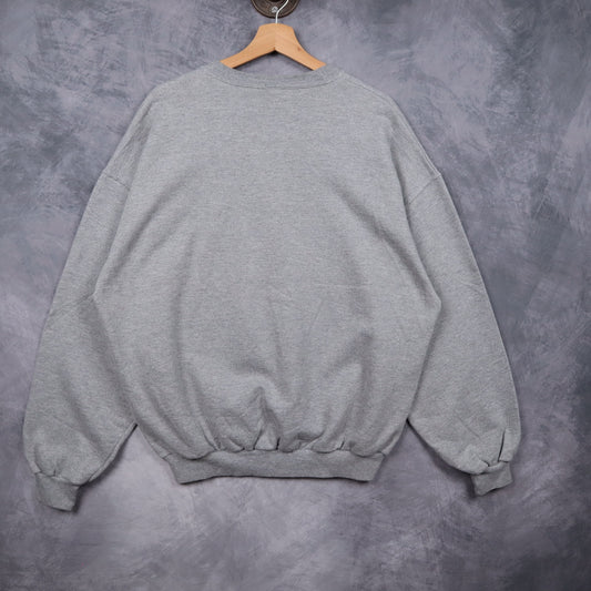 2005 Grey Texas Longhorns National Champions Crewneck Sweatshirt 5689
