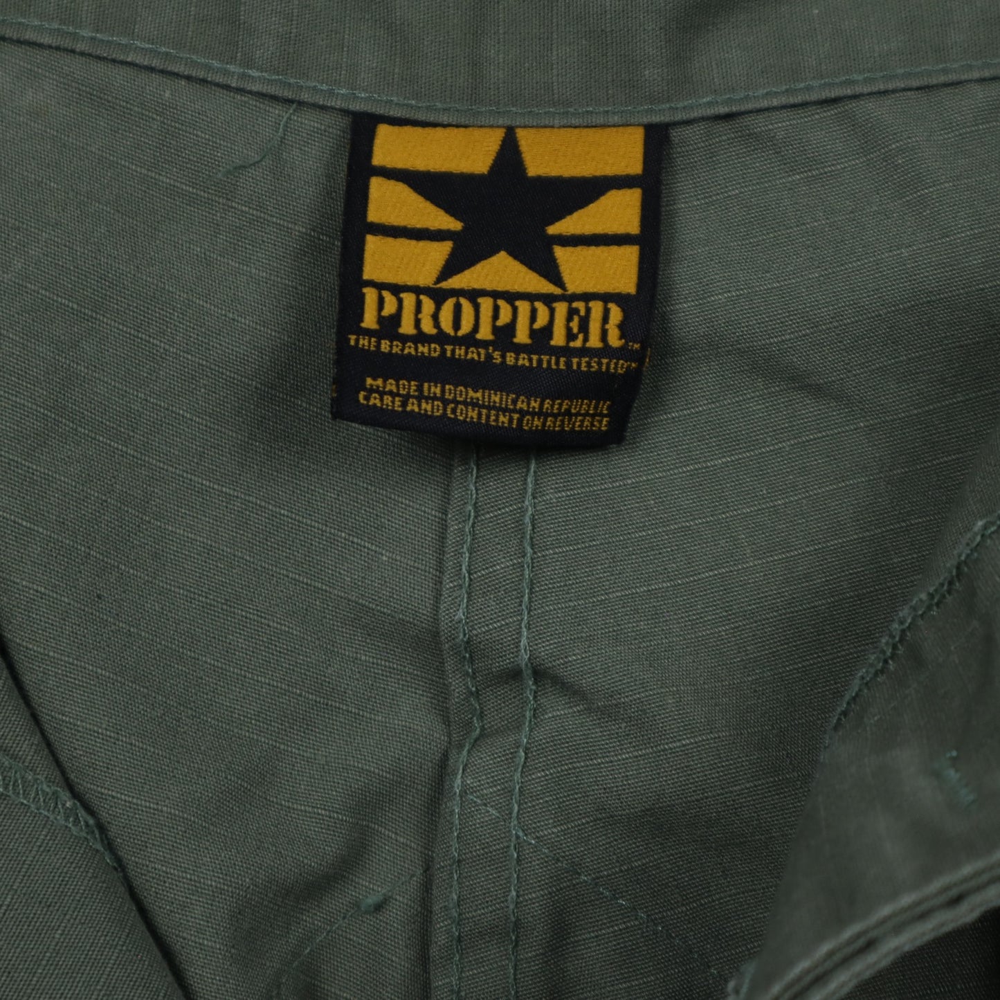 Early 2000s Olive Green Propper Ripstop Military Cargo Pants 5187