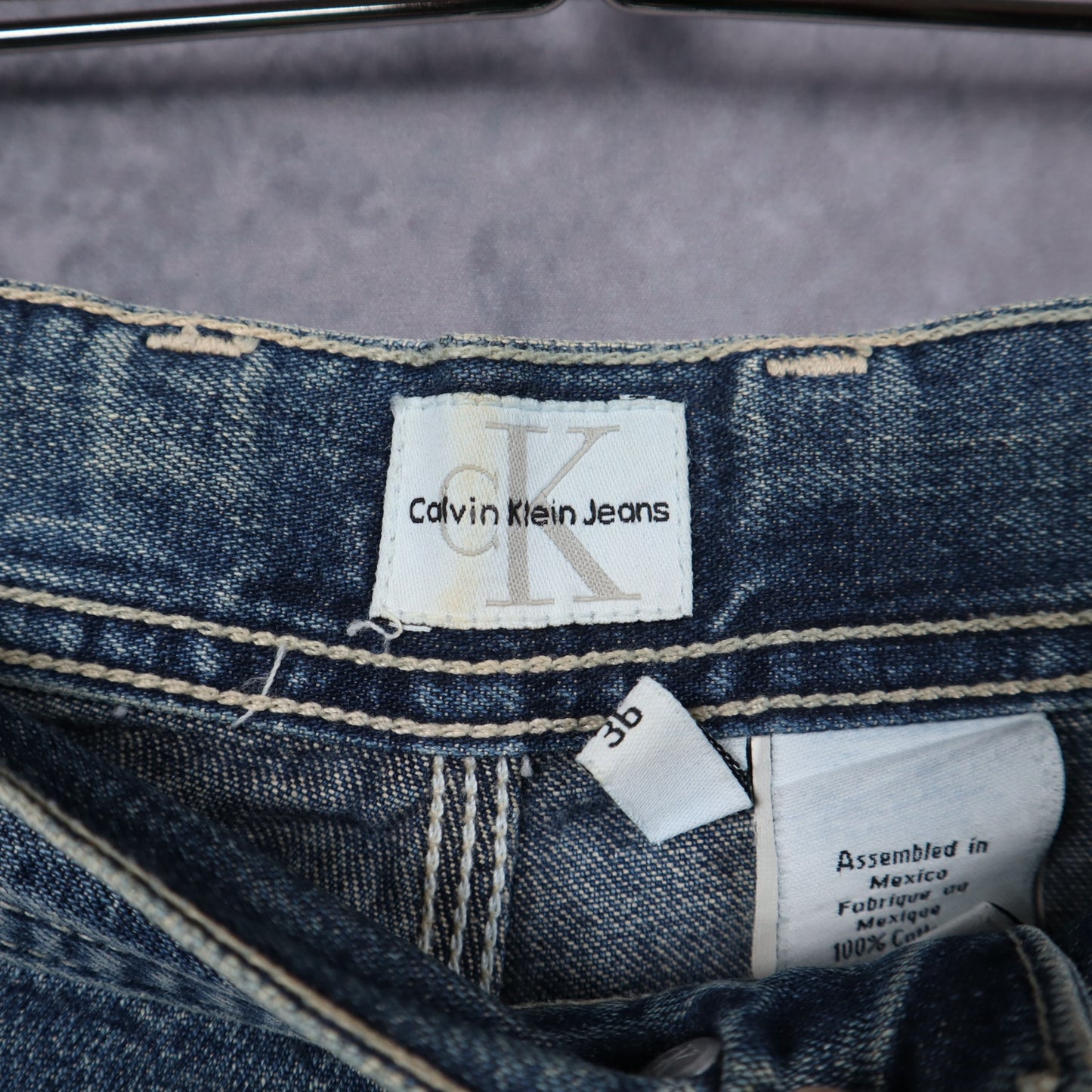 90s Blue Calvin Klein Jeans Carpenter Denim Jeans 5265