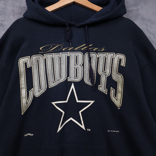 1995 Navy Blue Dallas Cowboys Hoodie 6611