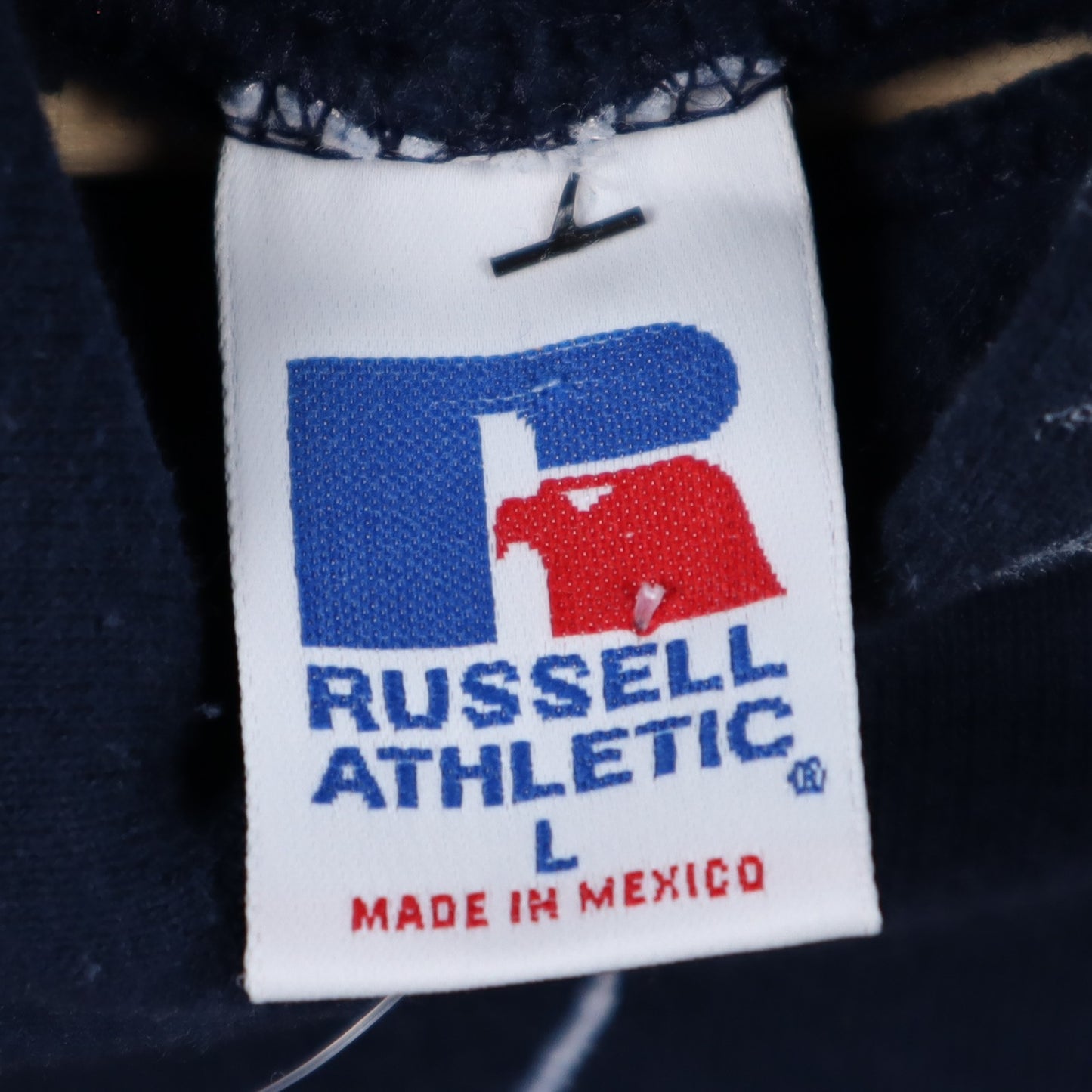 90s Navy Blue Keep It Classic Longhorn Graphic Hoodie 5674