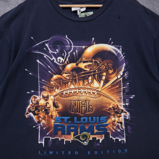 00s Navy Blue St. Louis Rams NFL Limited Edition Shirt 6591