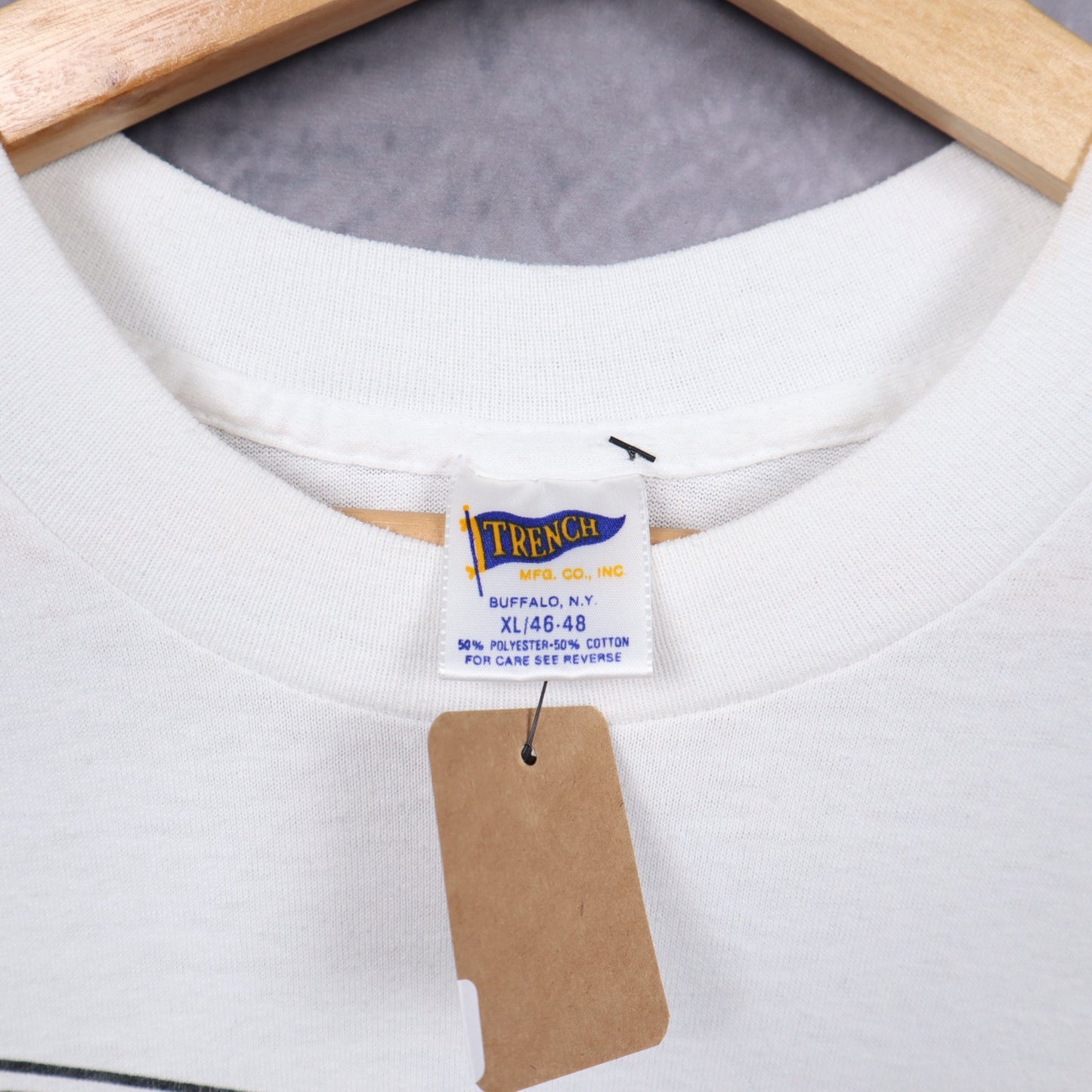 90s White Cotton Bowl Oklahoma vs Texas Shirt 5762