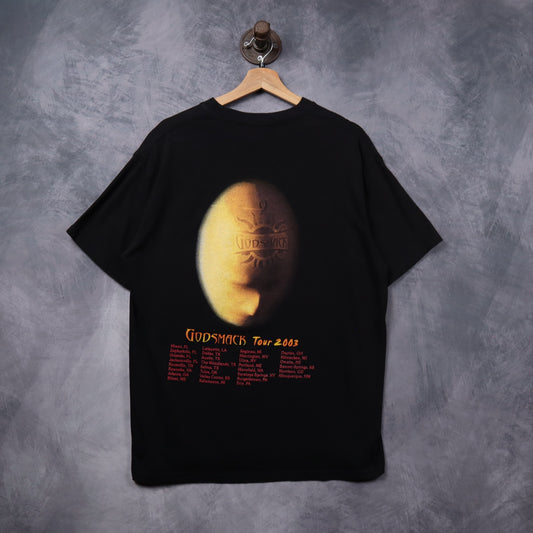 2003 Black Godsmack Tour Shirt 5329