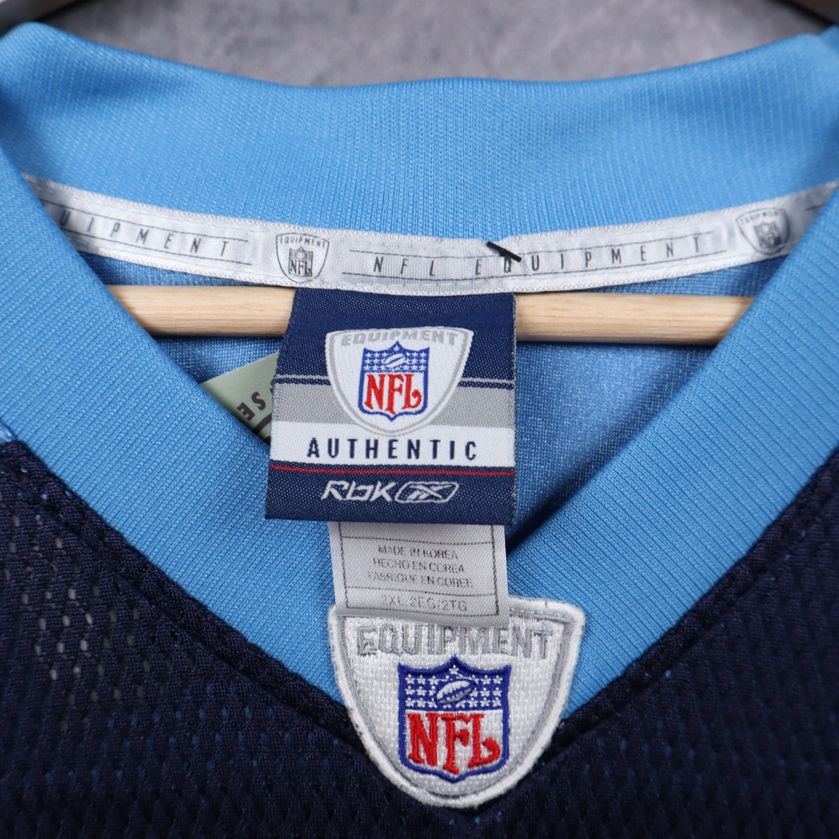 00s Navy Blue Tennessee Titans Vince Young #10 Reebok Jersey 6573