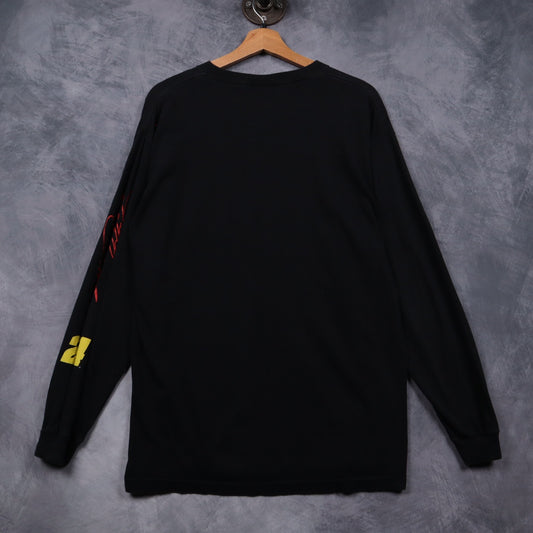 2001 Black Jeff Gordon NASCAR #24 Long Sleeve Shirt 4837