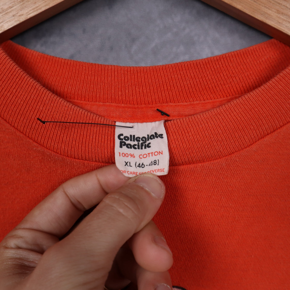 70s Orange Garfield University Of Texas Shirt 5868