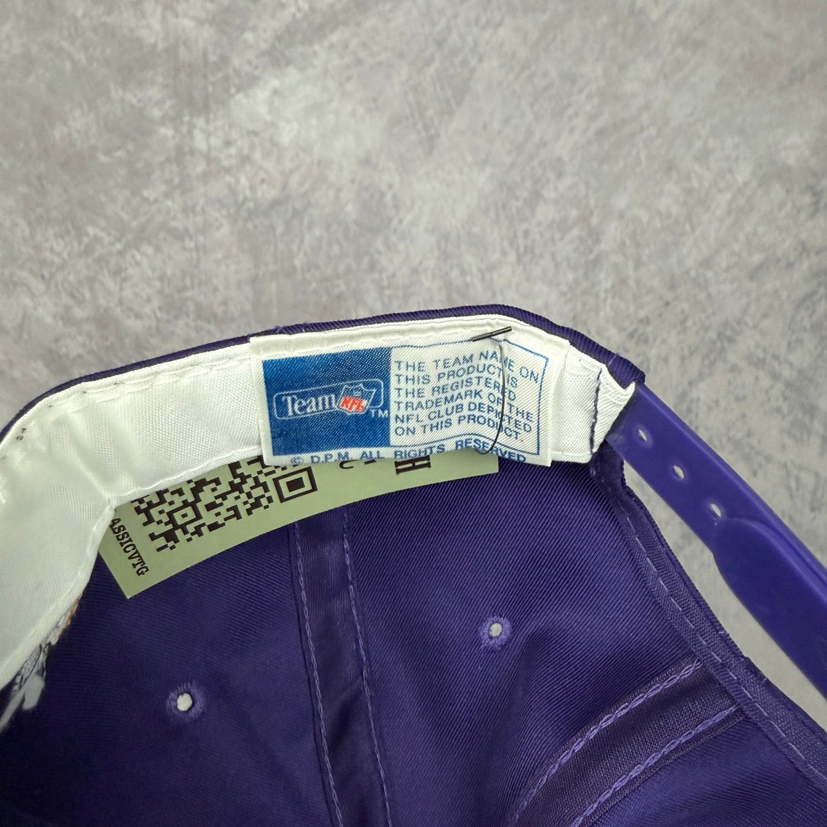 90s Purple Minnesota Vikings Snapback Hat 6799
