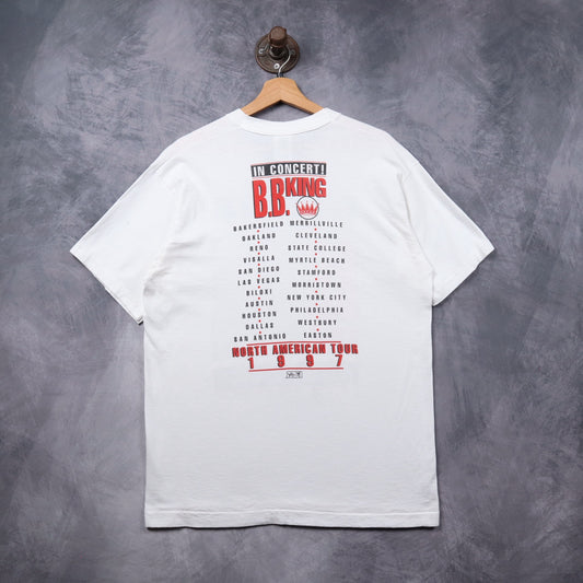 1997 White B.B. King North American Tour Shirt 5338