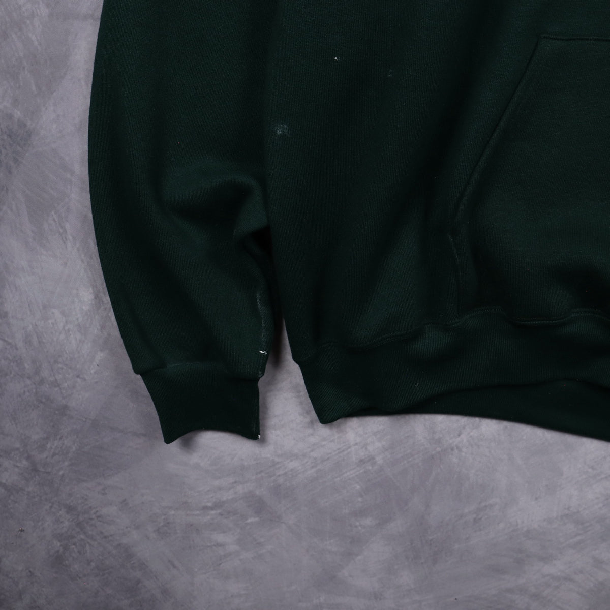 90s Green Keep It Classic Longhorn Graphic Hoodie 5675