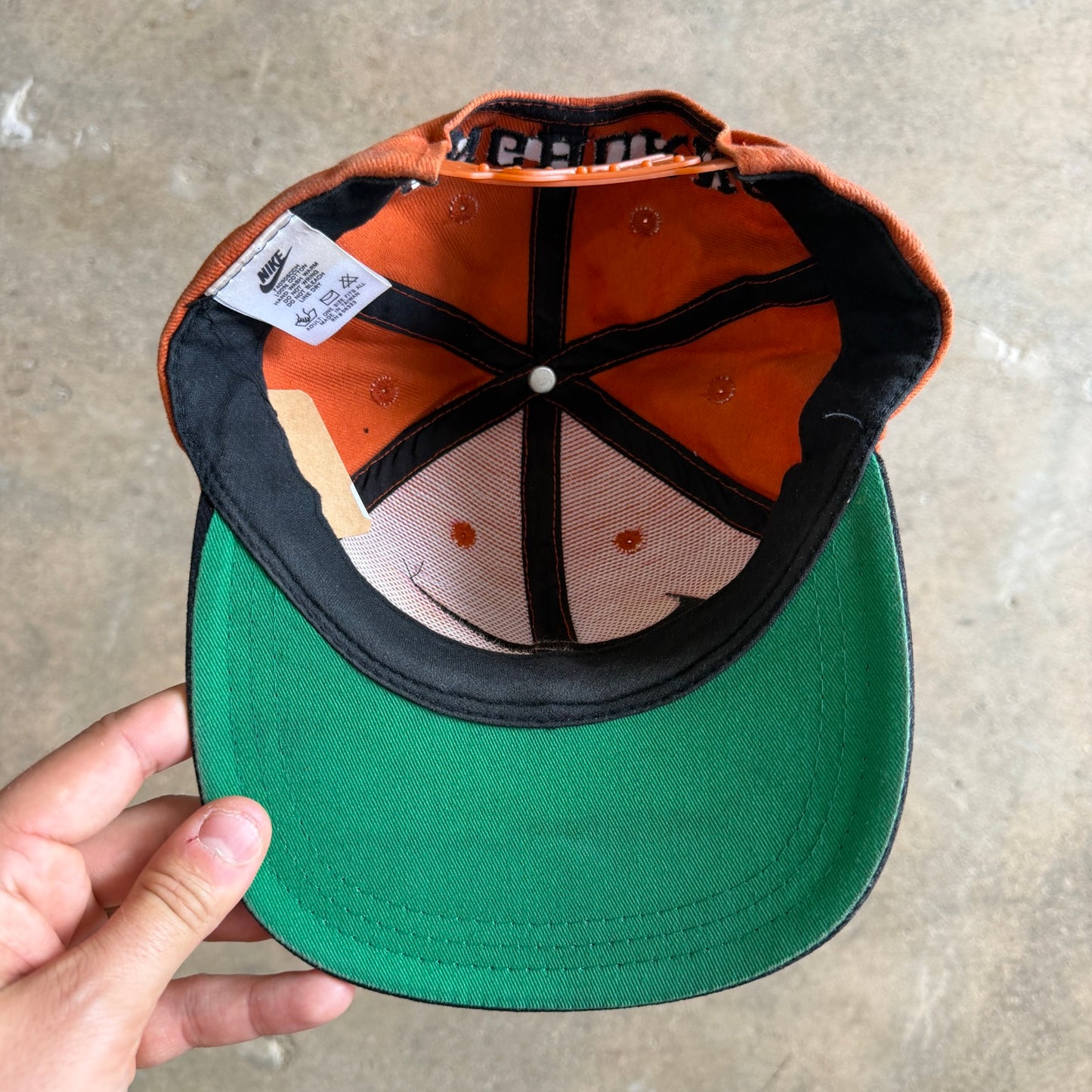 90s Orange Nike Texas Longhorns Hat 5784