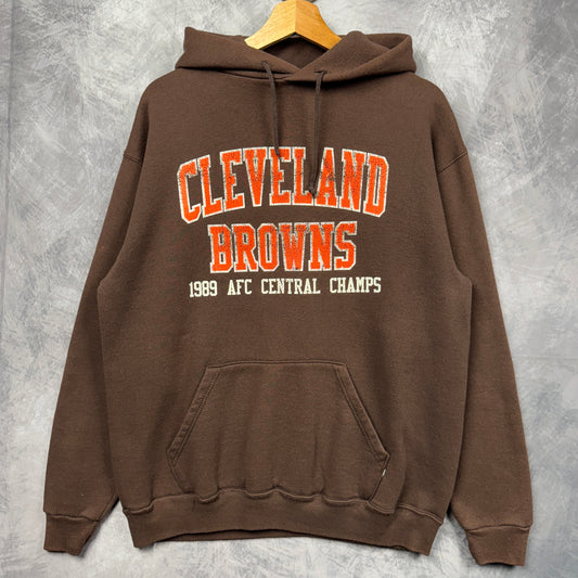 1989 Brown Cleveland Browns Hoodie 4114
