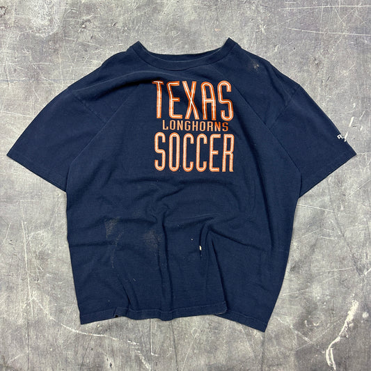 90s University of Texas Longhorns Soccer Reebok Shirt XL