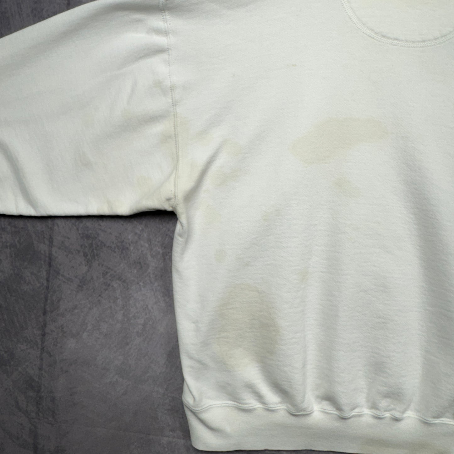 90s White Nigel Mansell Crewneck Sweatshirt 4006