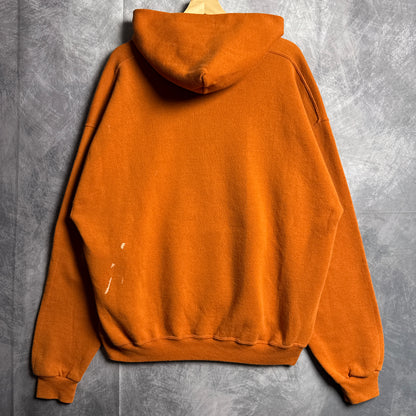 90s Orange Russell Texas Longhorns Hoodie 4419