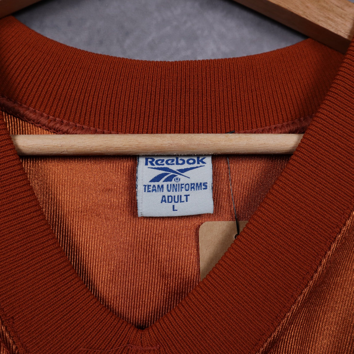 90s Burnt Orange Texas Longhorns Reebok #36 Football Jersey 5878