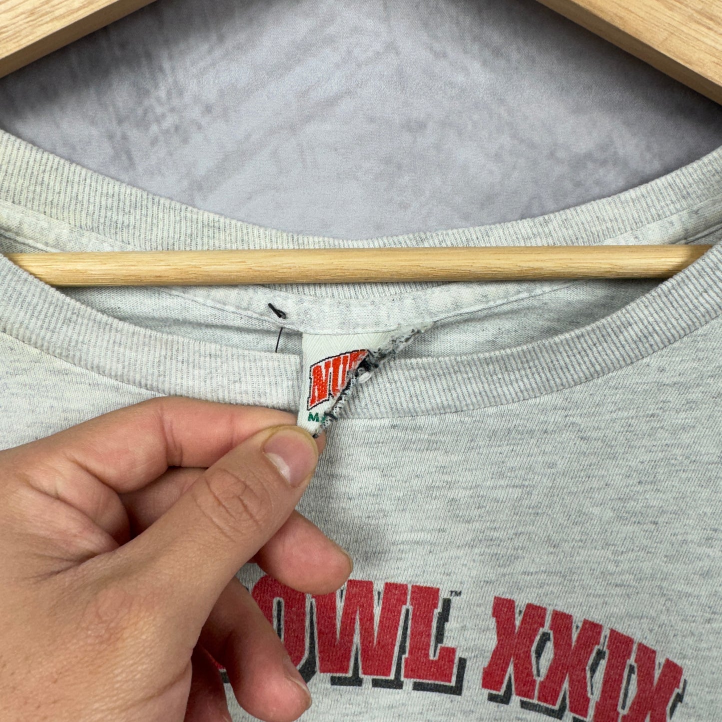 1995 Grey San Franciso 49ers Shirt 4201