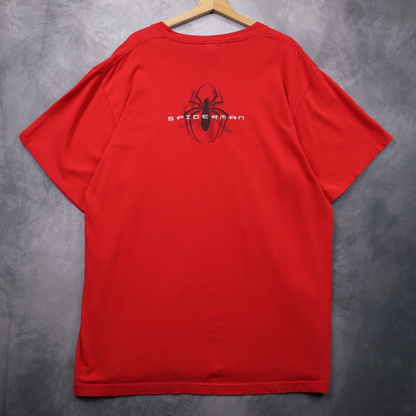 00s Red Spiderman Movie Promo Shirt 4653