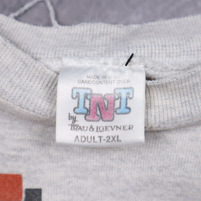 90s Grey UT Longhorns Football Crewneck Sweatshirt 5695