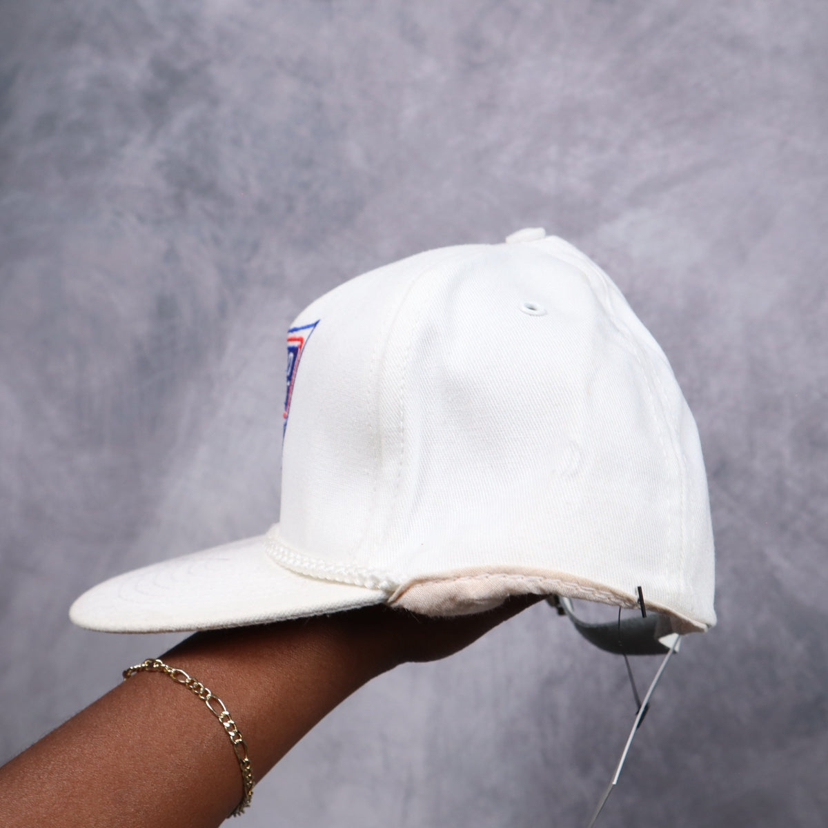 90s White Bud Light Jaguar Racing Hat 7292