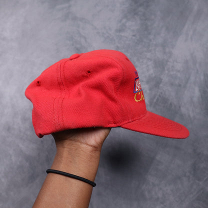 1996 Red Texas Rangers AL Western Division Champs Snapback Hat 5566