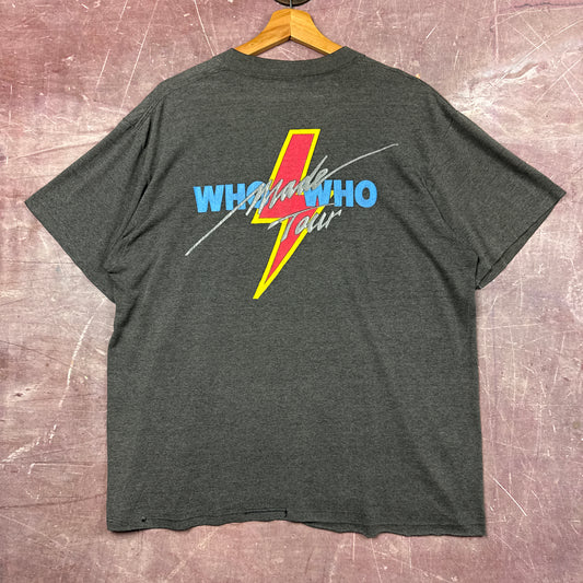 80s ACDC Who Made Who Tour Shirt 3808