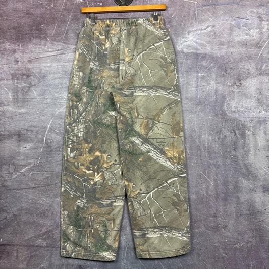 Early 00s RealTree Camo Baggy Sweatpants 27x26.5 2091