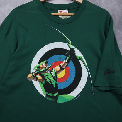 2001 Green Green Arrow DC Comics Shirt 4644