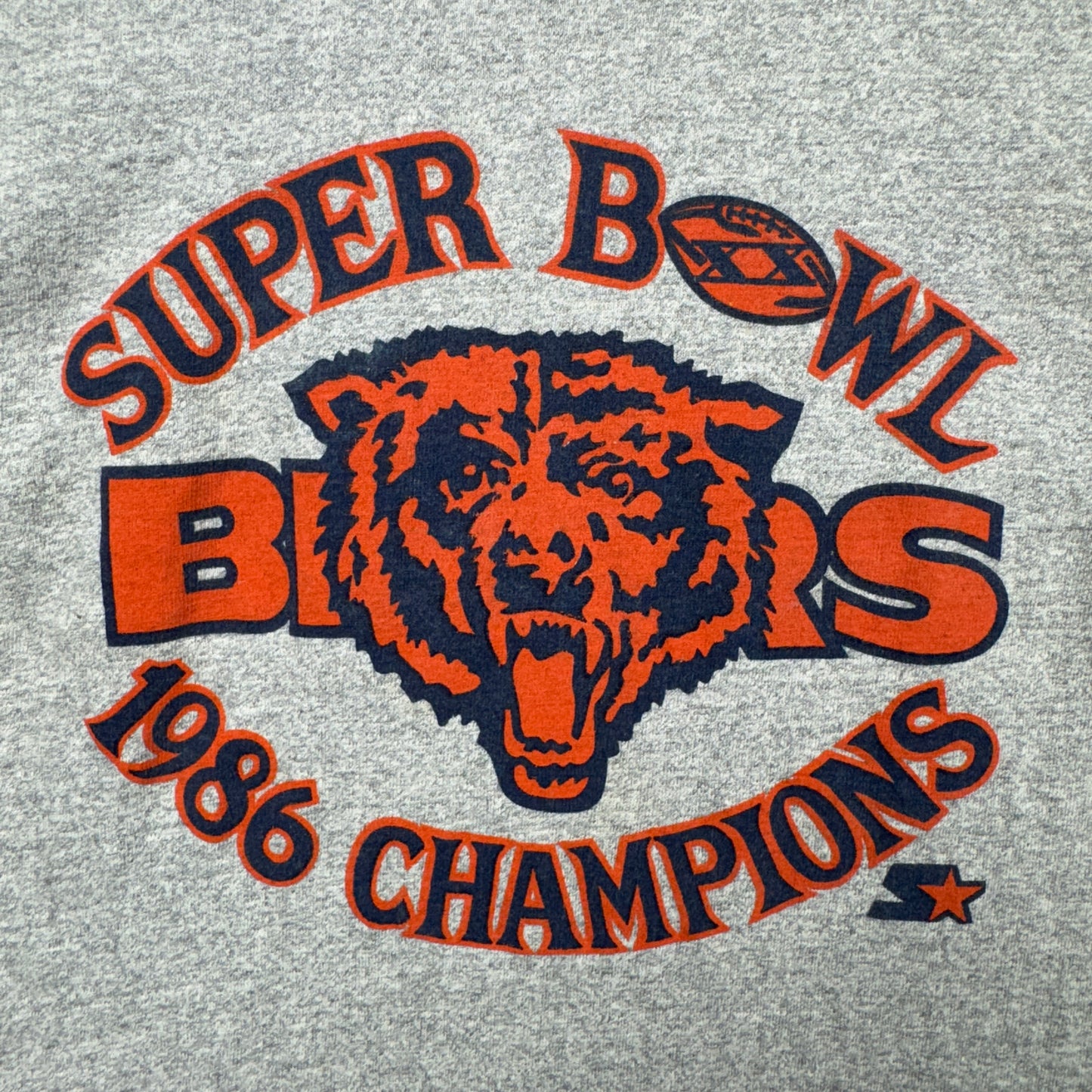 1986 Grey Chicago Bears Shirt 4199