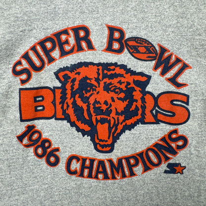 1986 Grey Chicago Bears Shirt 4199