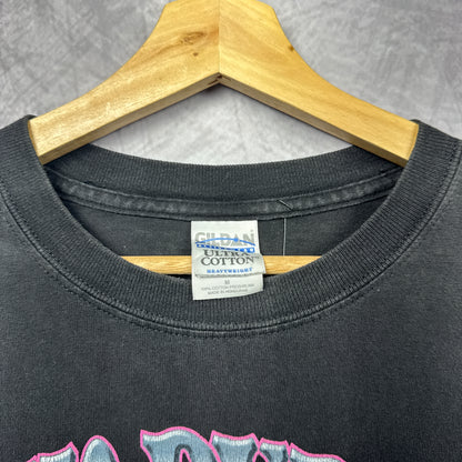 00s Black Pink Puppy Tuff Truck Shirt 3866