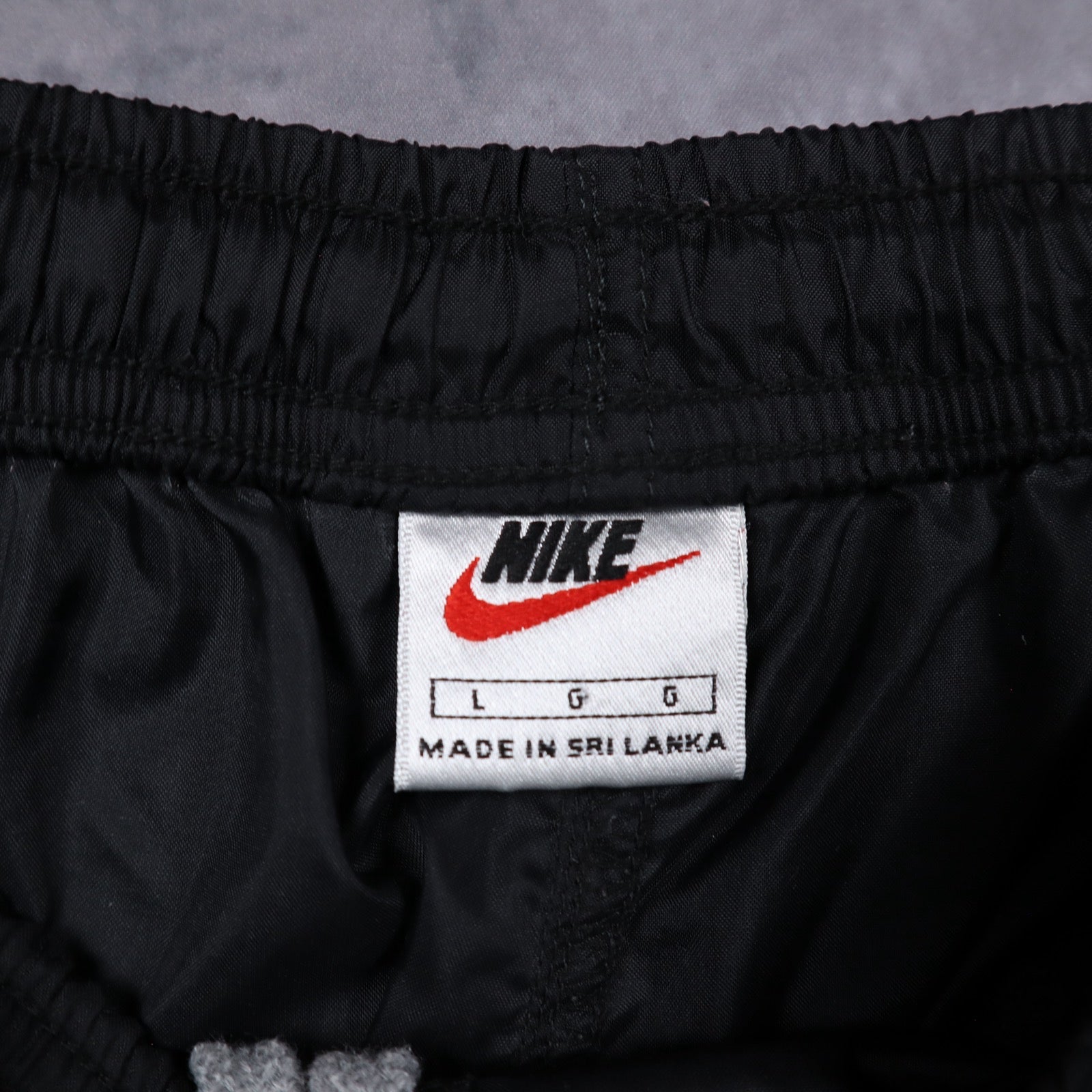 90s Black Nike Side Stripe Track Pants 5277