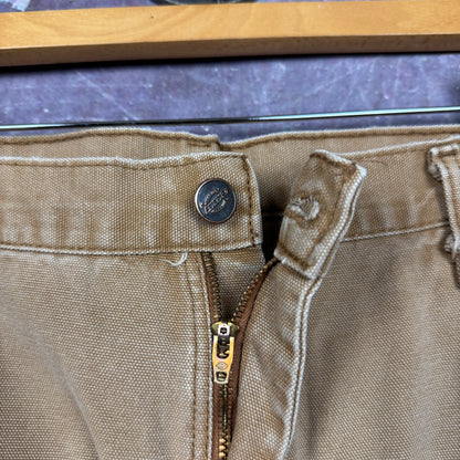 Early 00s Tan Brown Dickies Carpenter Work Pants 36x30.5 2147