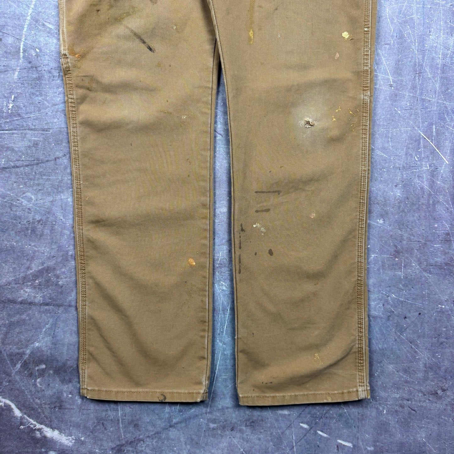 00s Tan Brown Dickies Carpenter Work Pants 35x31 2046