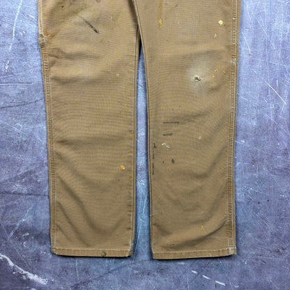 00s Tan Brown Dickies Carpenter Work Pants 35x31 2046