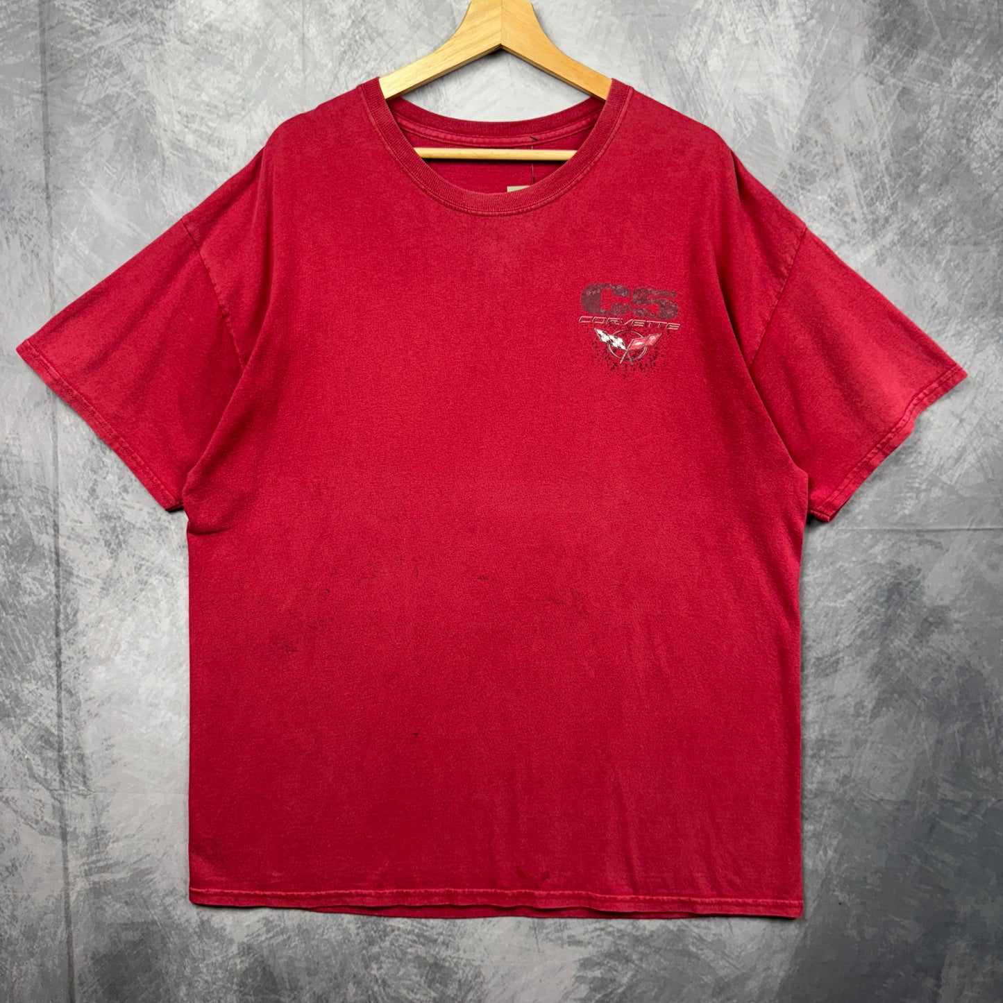 00s Red C5 Corvette Shirt 3963