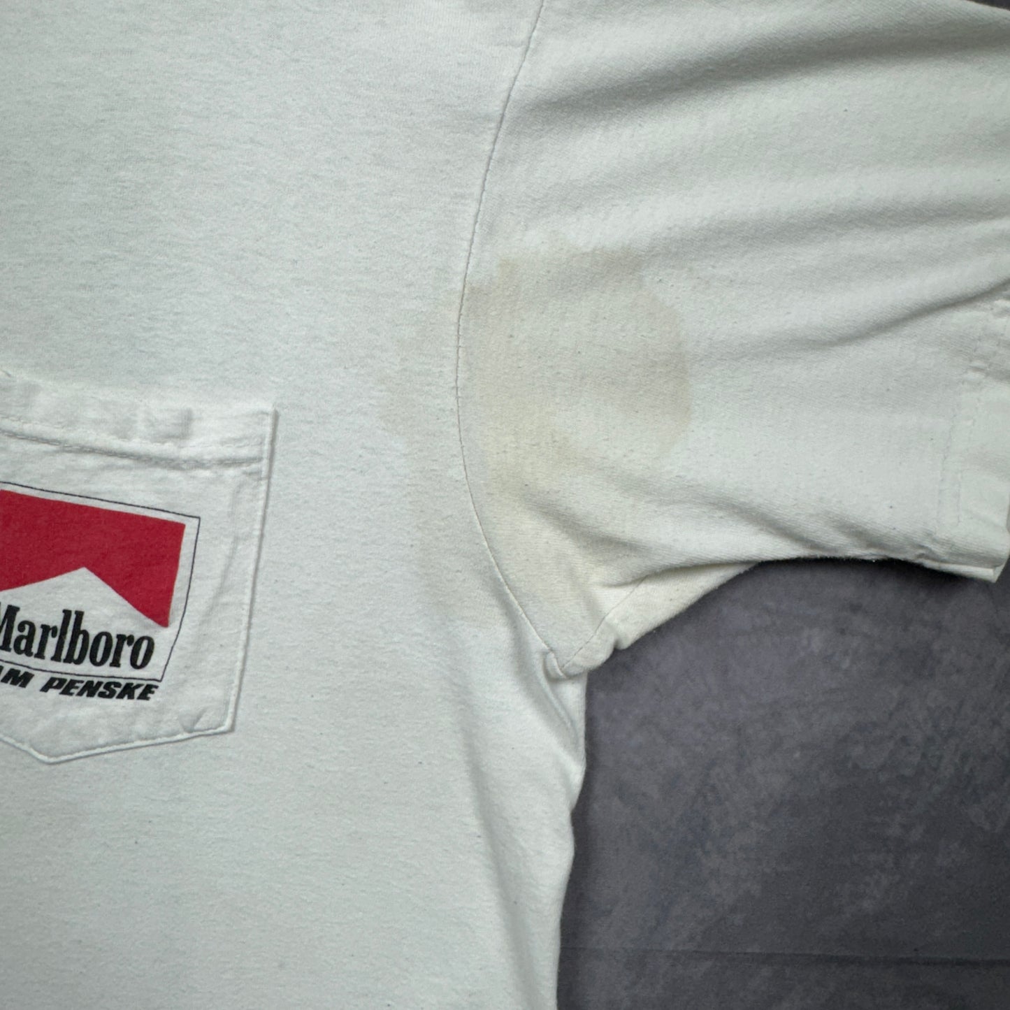 1995 White Marlboro Team Peske Racing Shirt 3898