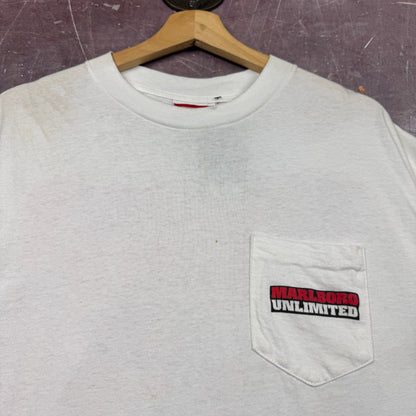 90s White Marlboro Unlimited Shirt 3642