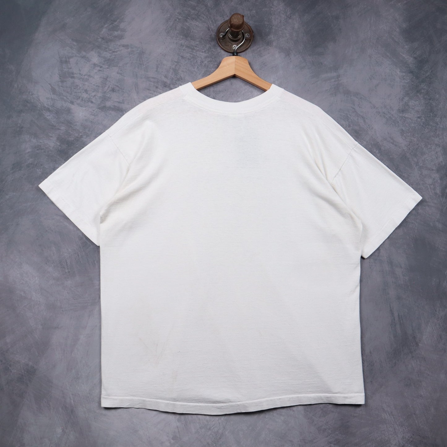 1987 White Murphy's Law 'I Saw Murphy's Law and Lived' Shirt 4949