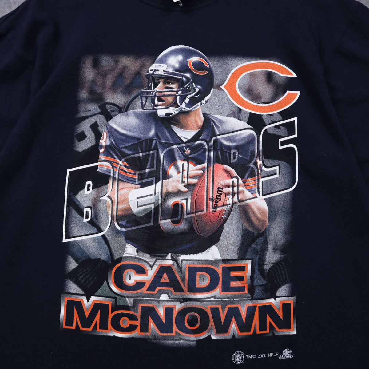 2000 Navy Blue Chicago Bears Cade McNown Shirt 6590