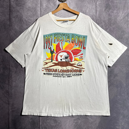 1997 White Texas Longhorns Fiesta Bowl Shirt 4544
