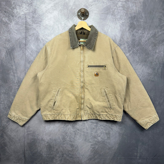 90s Brown Carhartt Detroit Jacket 4043