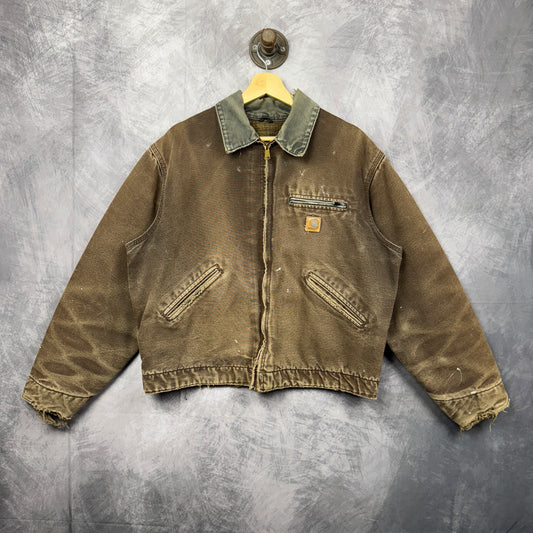 90s Brown Carhartt Detroit Jacket 4045