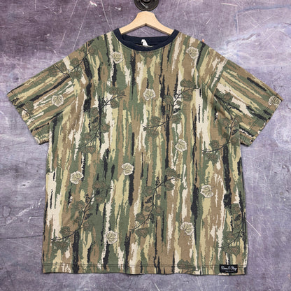 90s RealTree Style Camo Blank Essential Graphic Shirt XL 1058